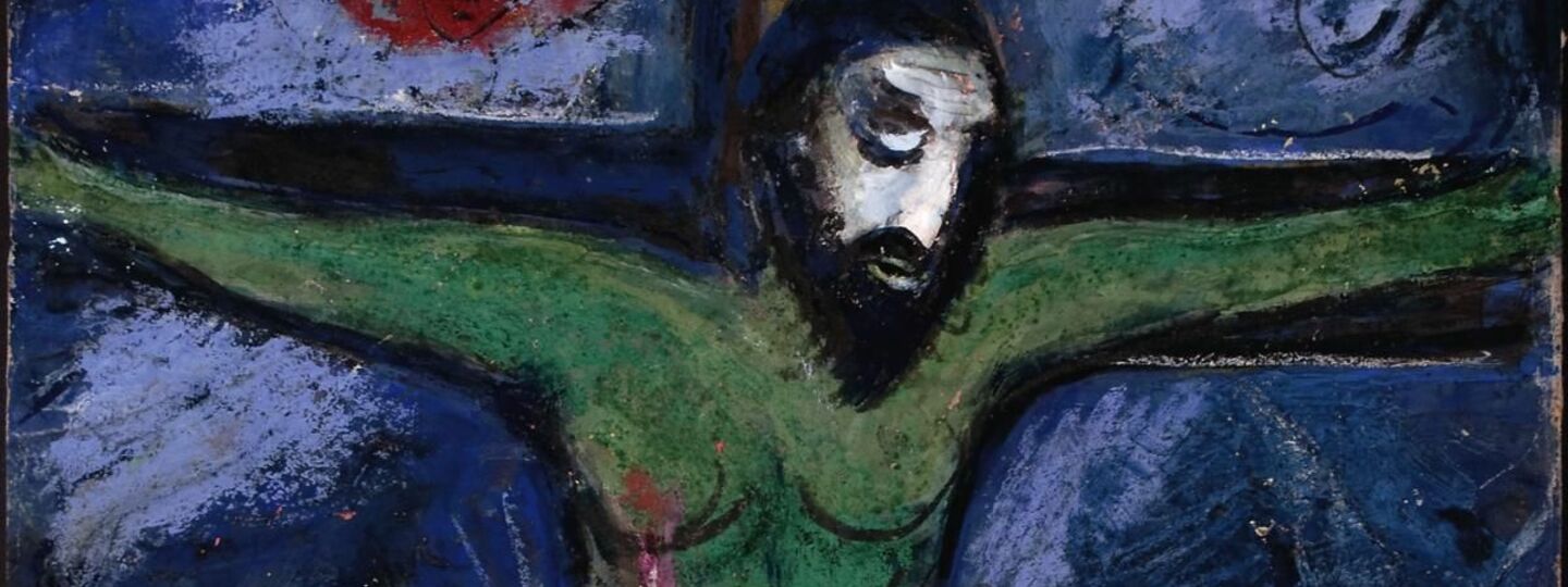 Christ in the Night, by Marc Chagall