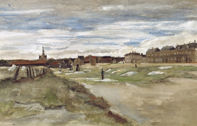 Bleaching Ground at Scheveningen, by Vincent van Gogh
