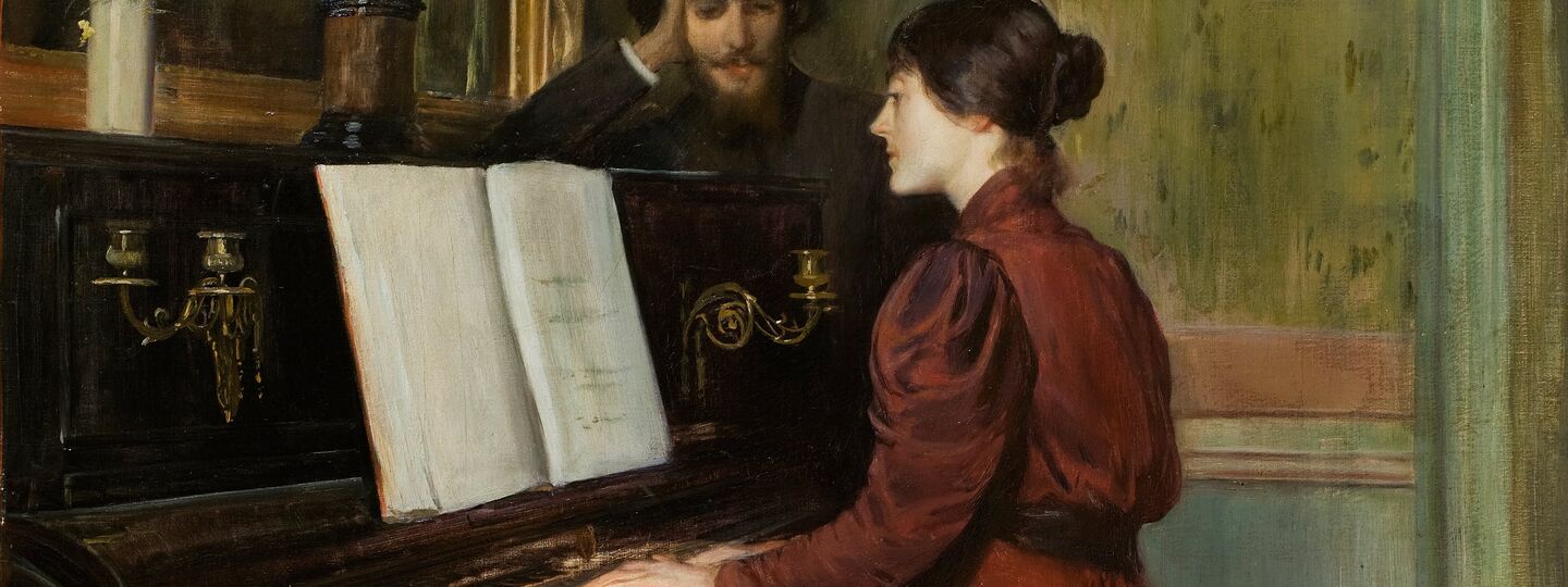 A Romance, by Santiago Rusiñol
