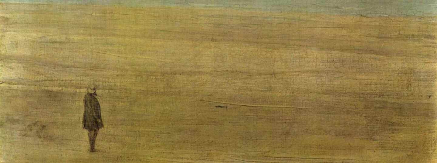 Harmony in blue and silver: Trouville, by James Abbot McNeill Whistler