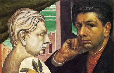 Self-portrait, by Giorgio de Chirico