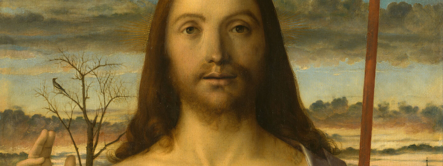 Christ Blessing, by Giovanni Bellini